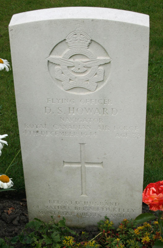 F/O Douglas Studholme Howard<br/><br /><br />died December 4th, 1944